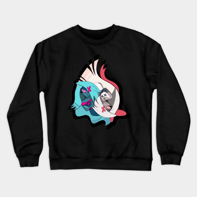 Vaggie Crewneck Sweatshirt by CreepyChara